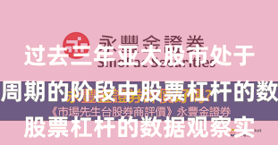 过去三年亚太股市处于宽幅震荡周期的阶段中股票杠杆的数据观察实